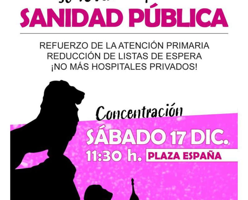 Zaragoza se levanta por la sanidad pública
